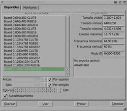 ScreenMode: monitor settings