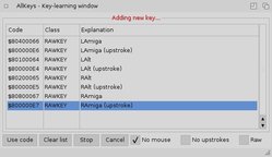 allkeys1.jpg (39.65 KiB) Viewed 14822 times The codes the keyboard reports