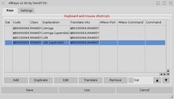 My attempt to swap the left AMIGA and ALT keys
