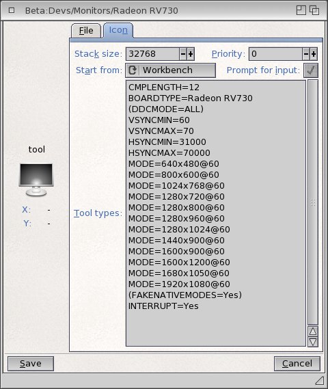 Monitor &quot;Tool Types&quot;