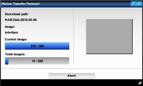 Picture Tool Protocol transfers pictures